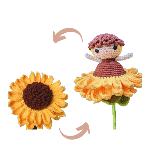 Sunflower into Doll